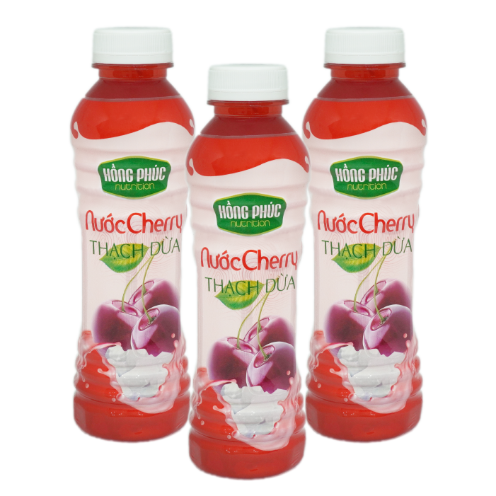 NƯỚC CHERRY THẠCH DỪA HỒNG PHÚC