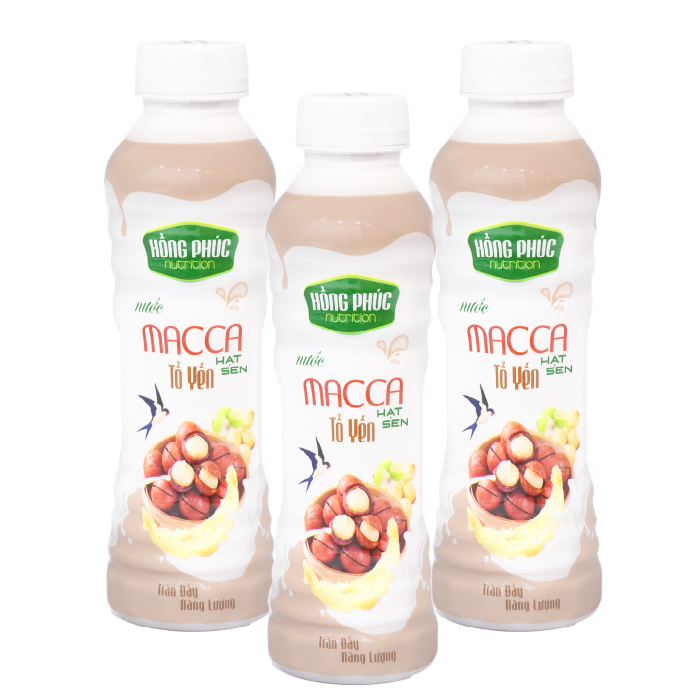 MACCA HẠT SEN TỔ YẾN HỒNG PHÚC
