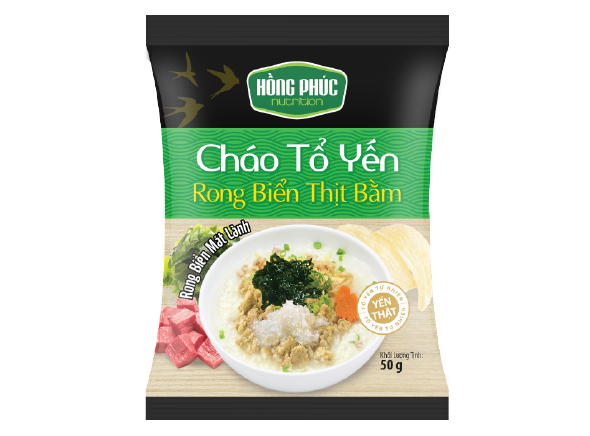 CHÁO TỔ YẾN RONG BIỂN THỊT BẰM
